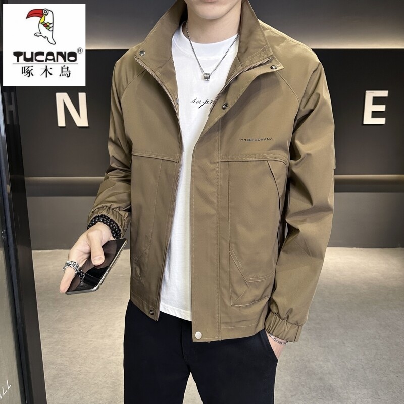 TUCANO/啄木鳥2025春季新款夹克休闲百搭立领青年薄款时尚外套男