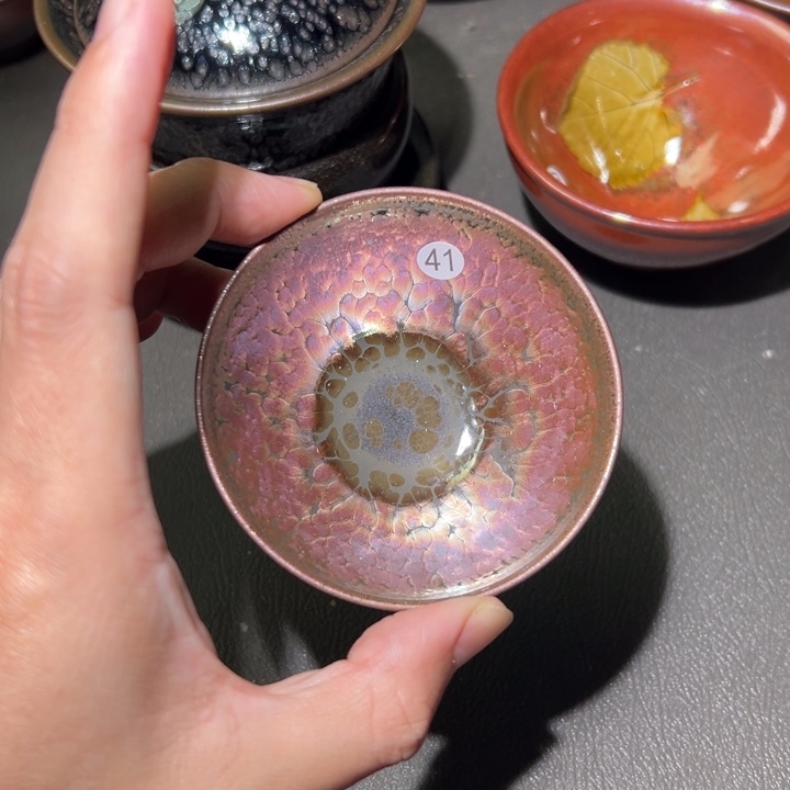 茶盏这个时候才开始准备好