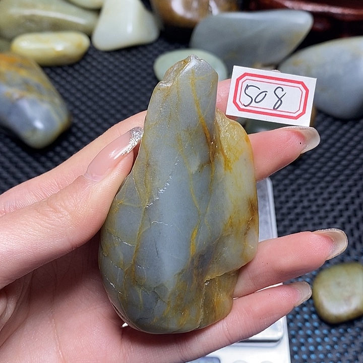 和田玉（糖玉）未镶嵌挂件508