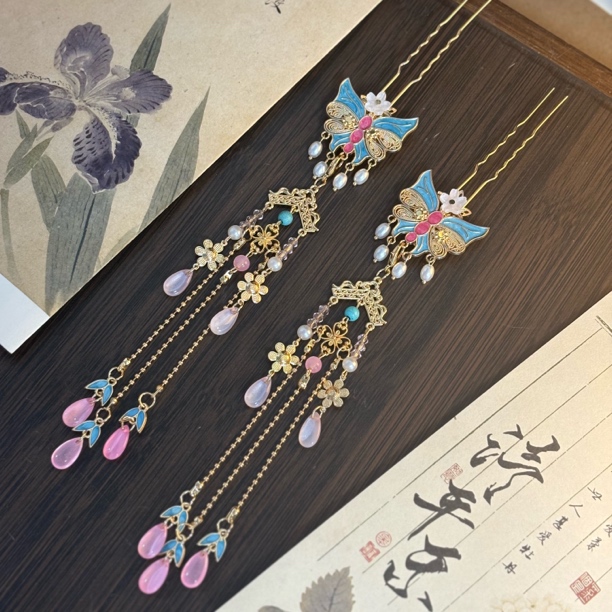 【梁上蝶】古风汉服配饰