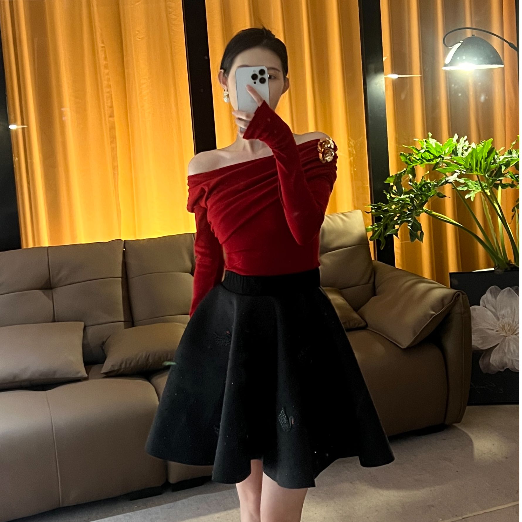 【秋秋】2025时尚百搭潮流新款设计师收腰显瘦气质套装1022+1057