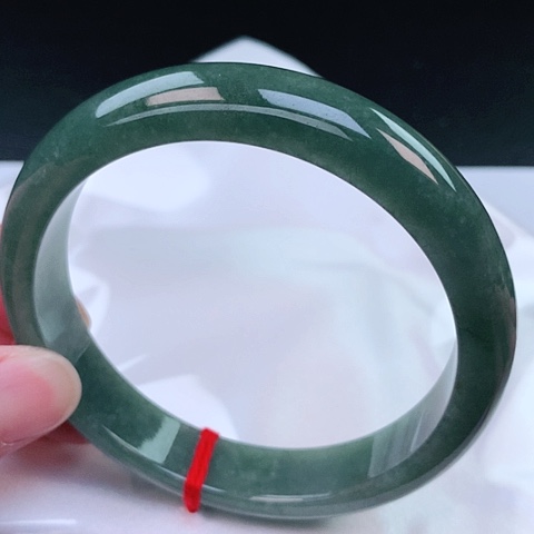 翡翠手镯未镶嵌19号63.3圈