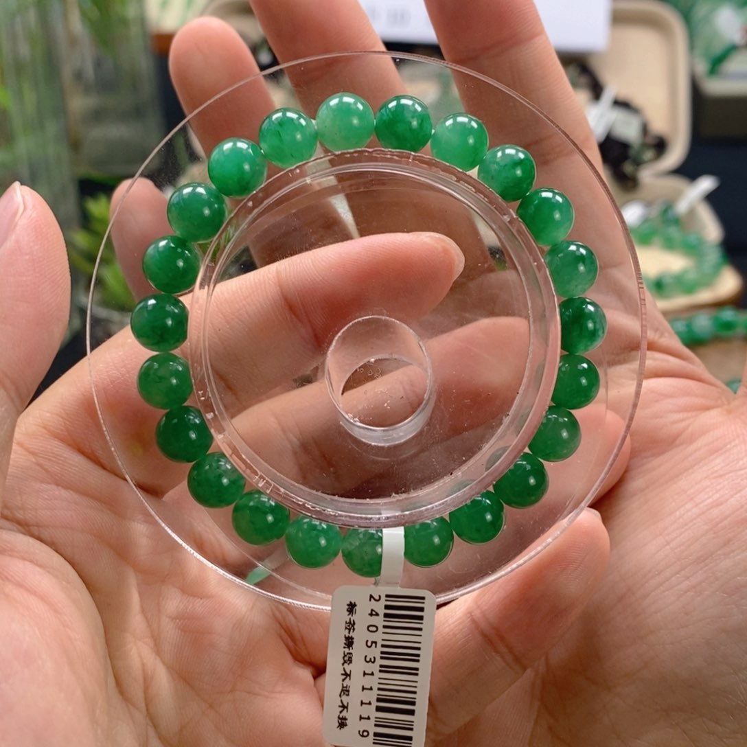 石英质玉手链未镶嵌？****！