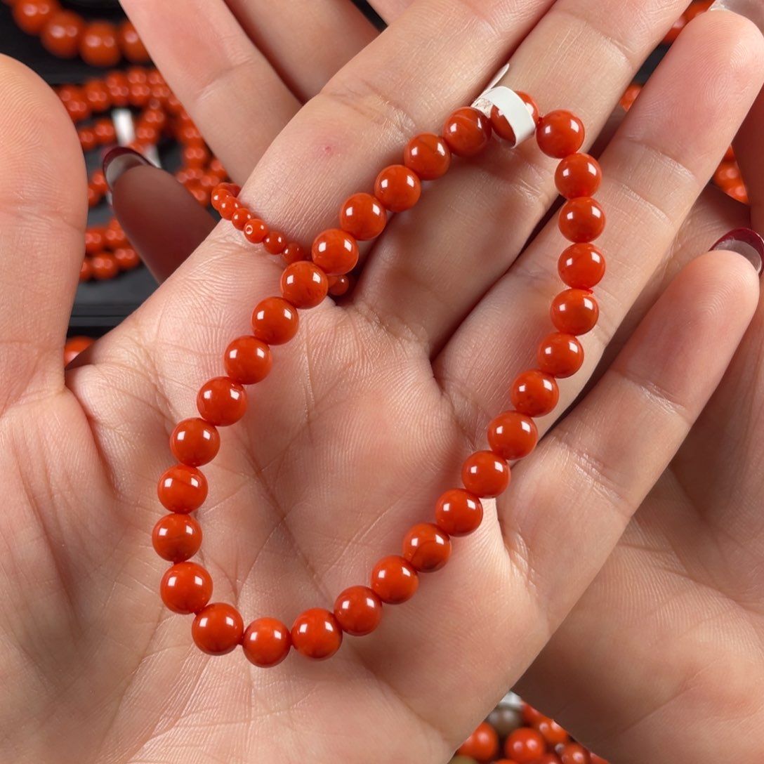 南红玛瑙手链未镶嵌妞6