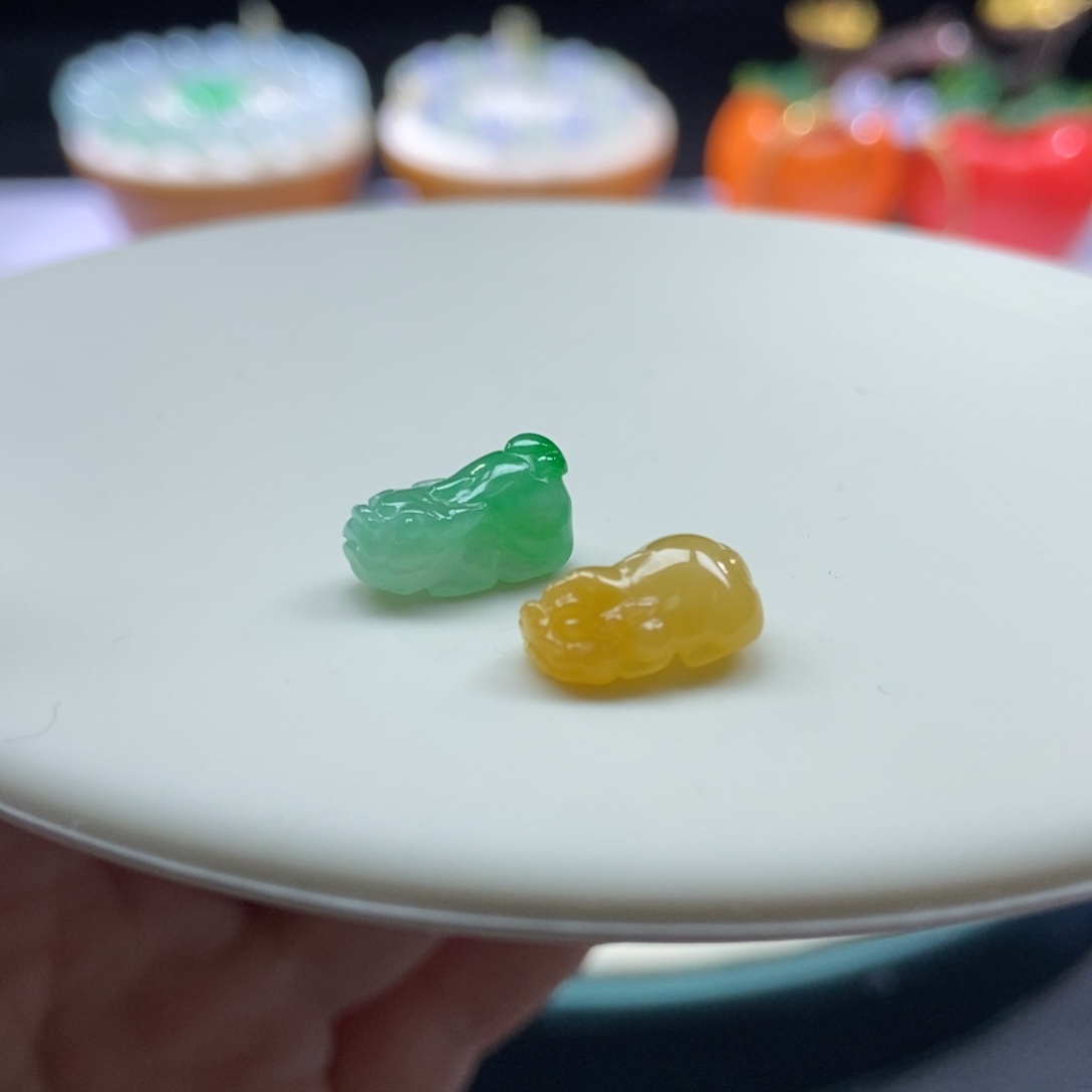 翡翠颈饰未镶嵌多样性发其一【价不同】