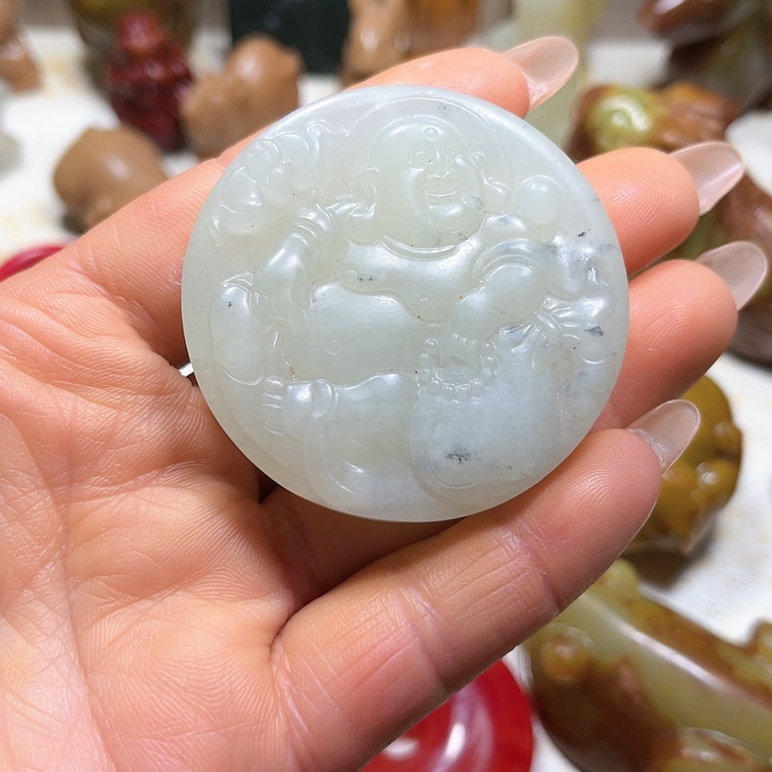 白玉菩提吊坠白玉菩提吊坠