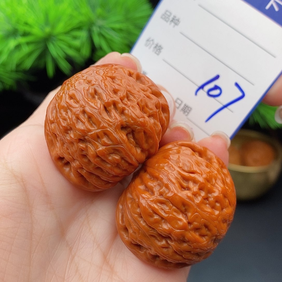 文玩核桃把件38铁锤107