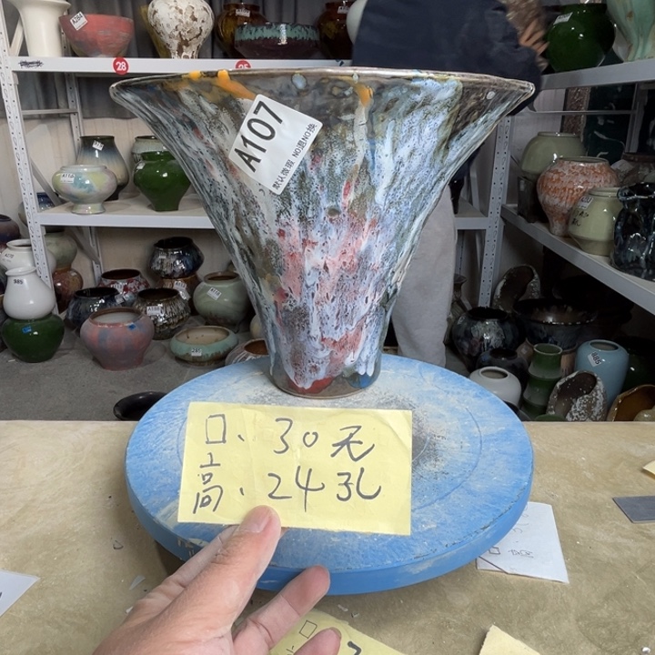 景德镇陶瓷花盆107