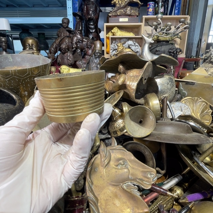 大阪回流铜器摆件5