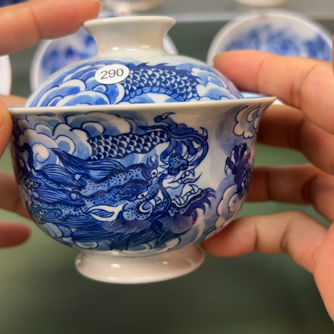 杯木木景德镇纯手绘茶具290