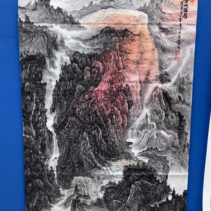 国画纯手绘作品欣赏图