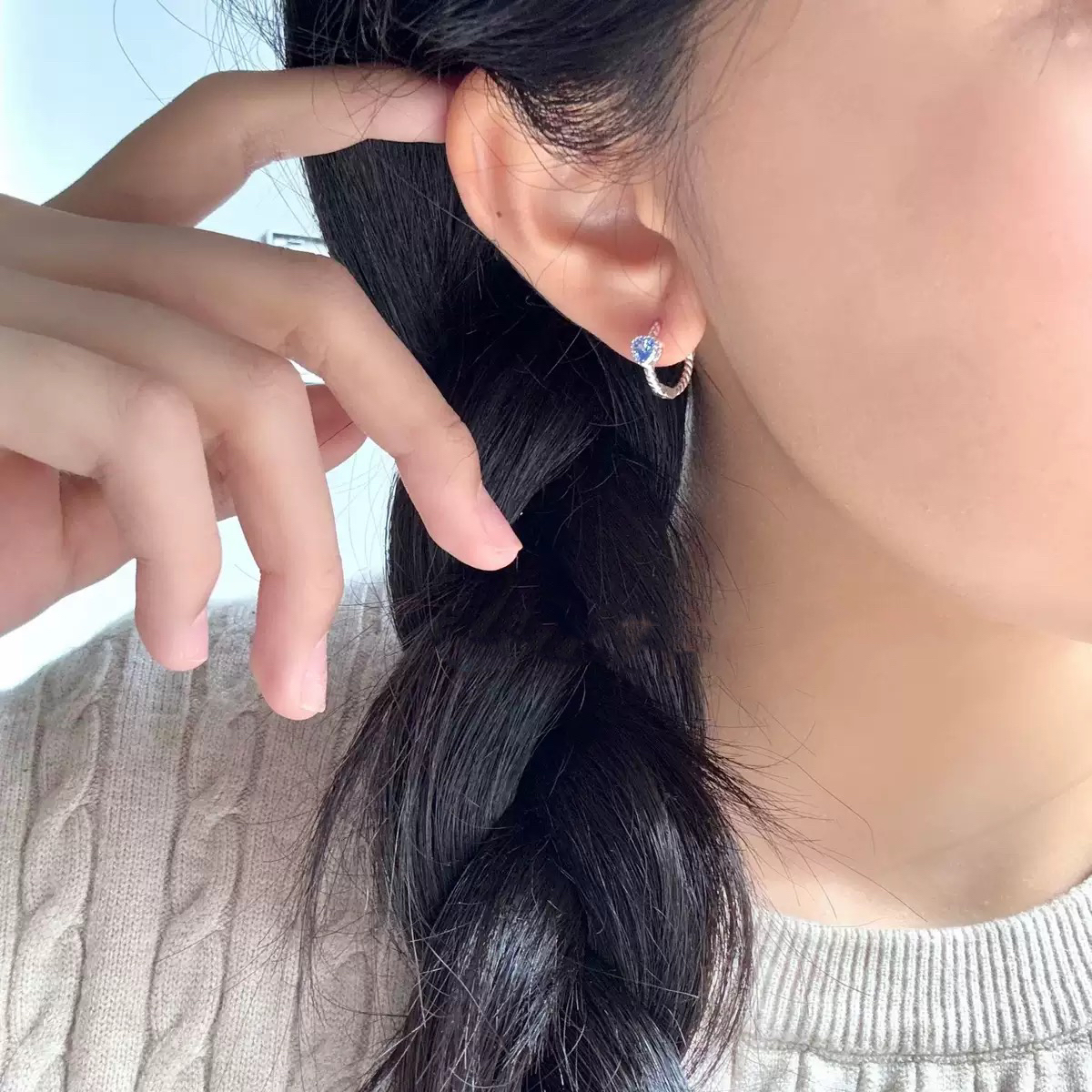 925银耳饰 2号 S925银饰(未在直播间选品勿拍)差价链接