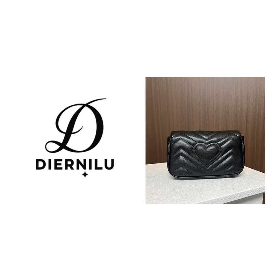 简约mini休闲百搭黑色链条包-3826mini