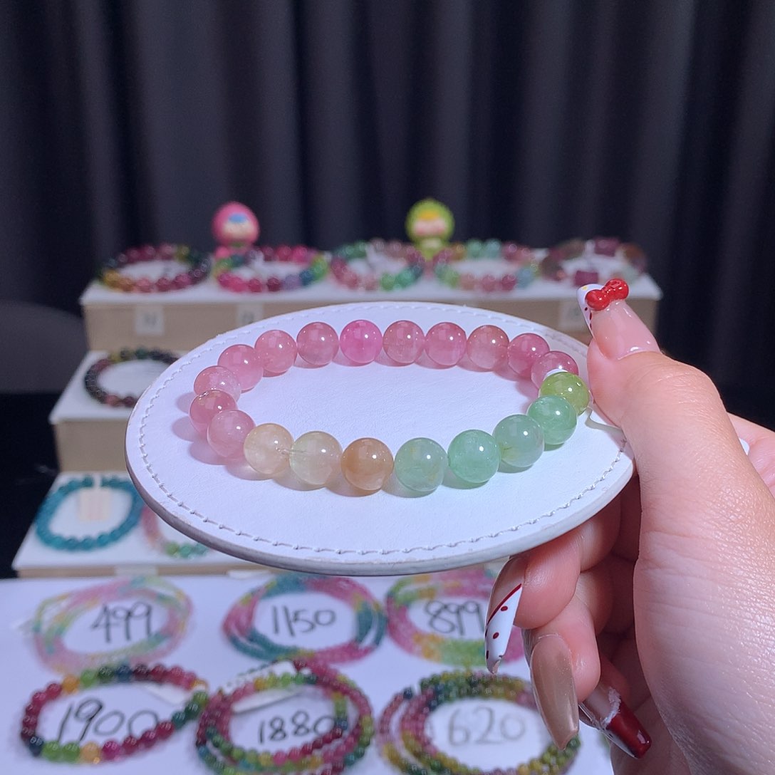 碧玺手链未镶嵌碧玺