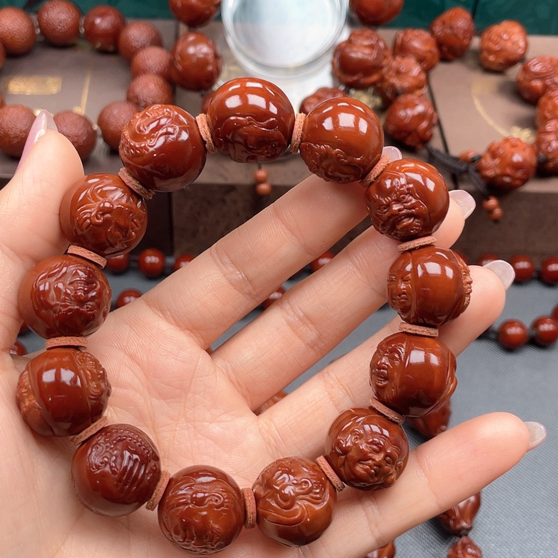 橄榄核手串用****5十八罗汉