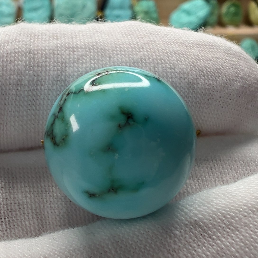 未镶嵌绿松石配饰17.5