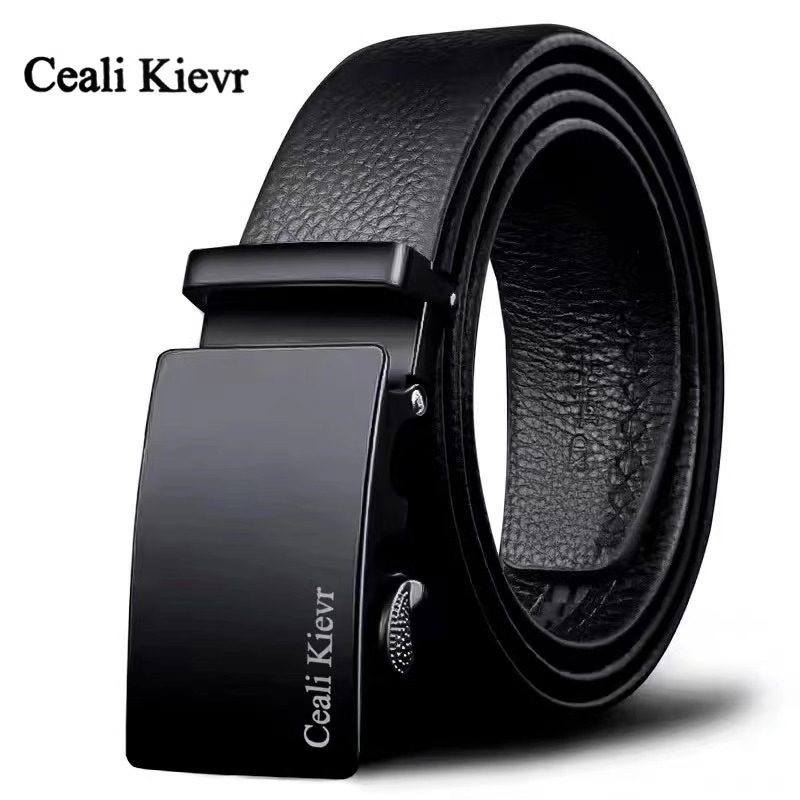 ceali kievr男士腰带自动扣袋鼠皮带裤腰带抖音网红直播爆款