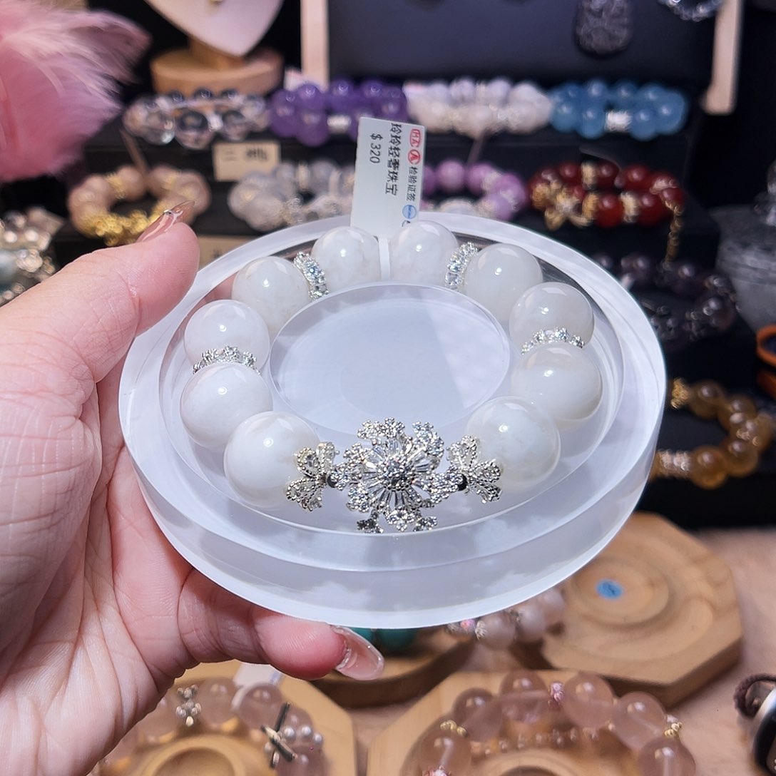 未镶嵌手链水晶拍4件