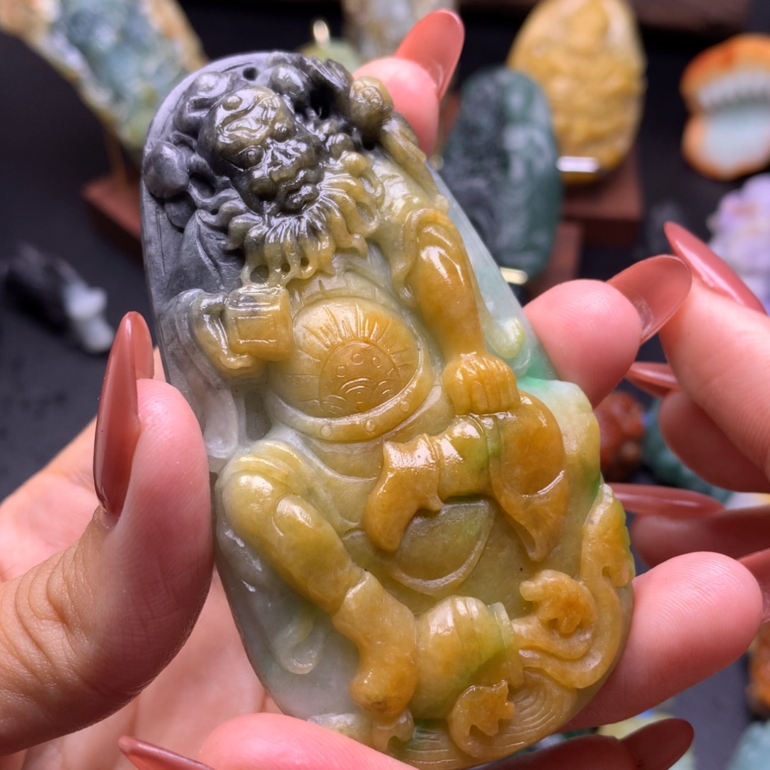 欣***荣定制翡翠未镶嵌翡翠