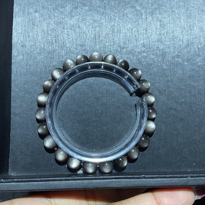 黑曜岩手链未镶嵌嘉*子