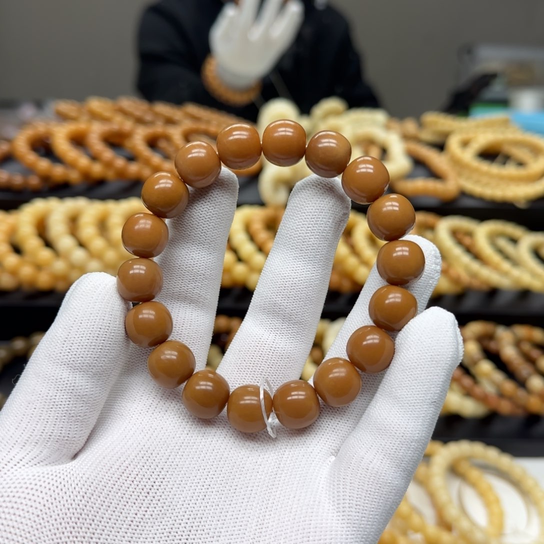 【闪购商品】菩提根/象牙果手串卡13 珑珠 11年 精工