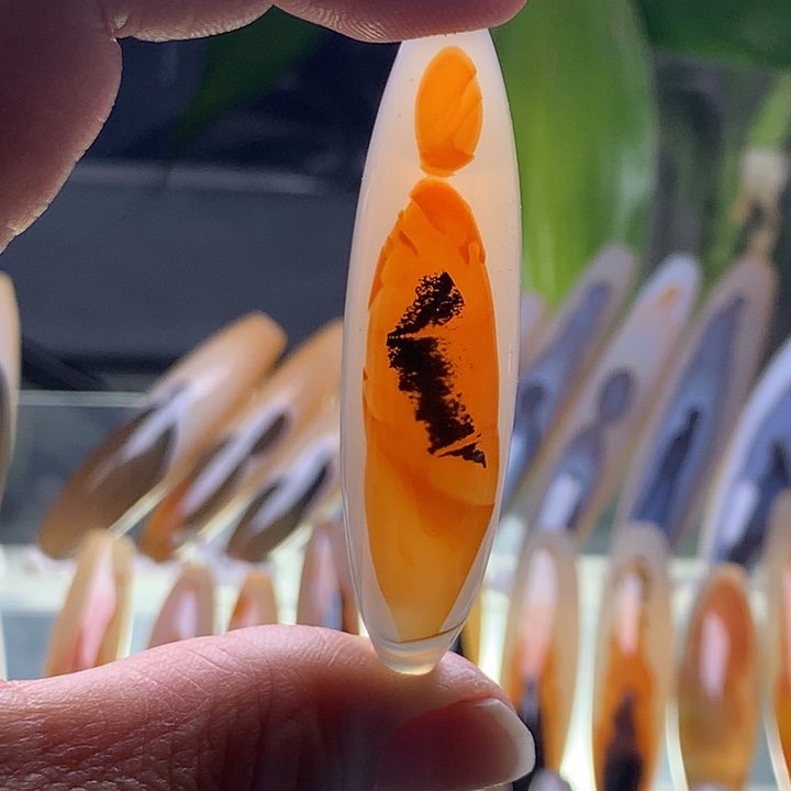 未镶嵌玛瑙/玉髓珠宝半成品16