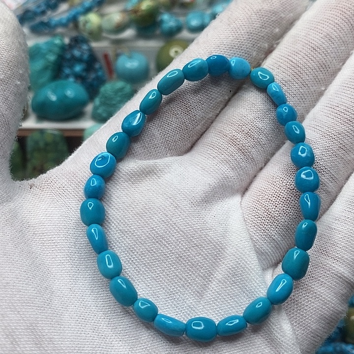 绿松石未镶嵌天然原矿 地大质检