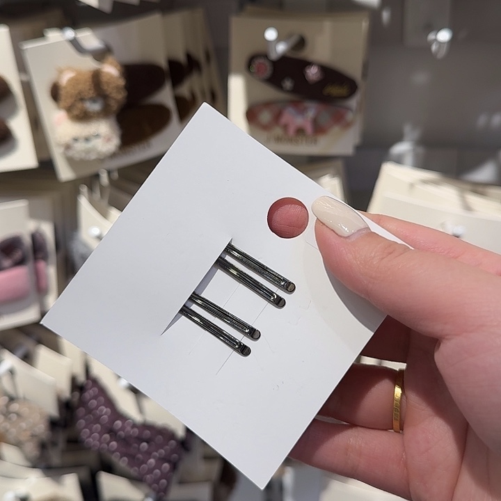 布艺铁合金红色铲子鸭嘴夹