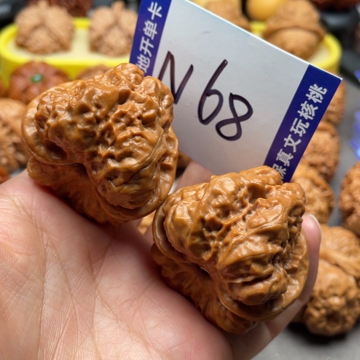 军***哥文玩核桃把件蛙蛙42尺