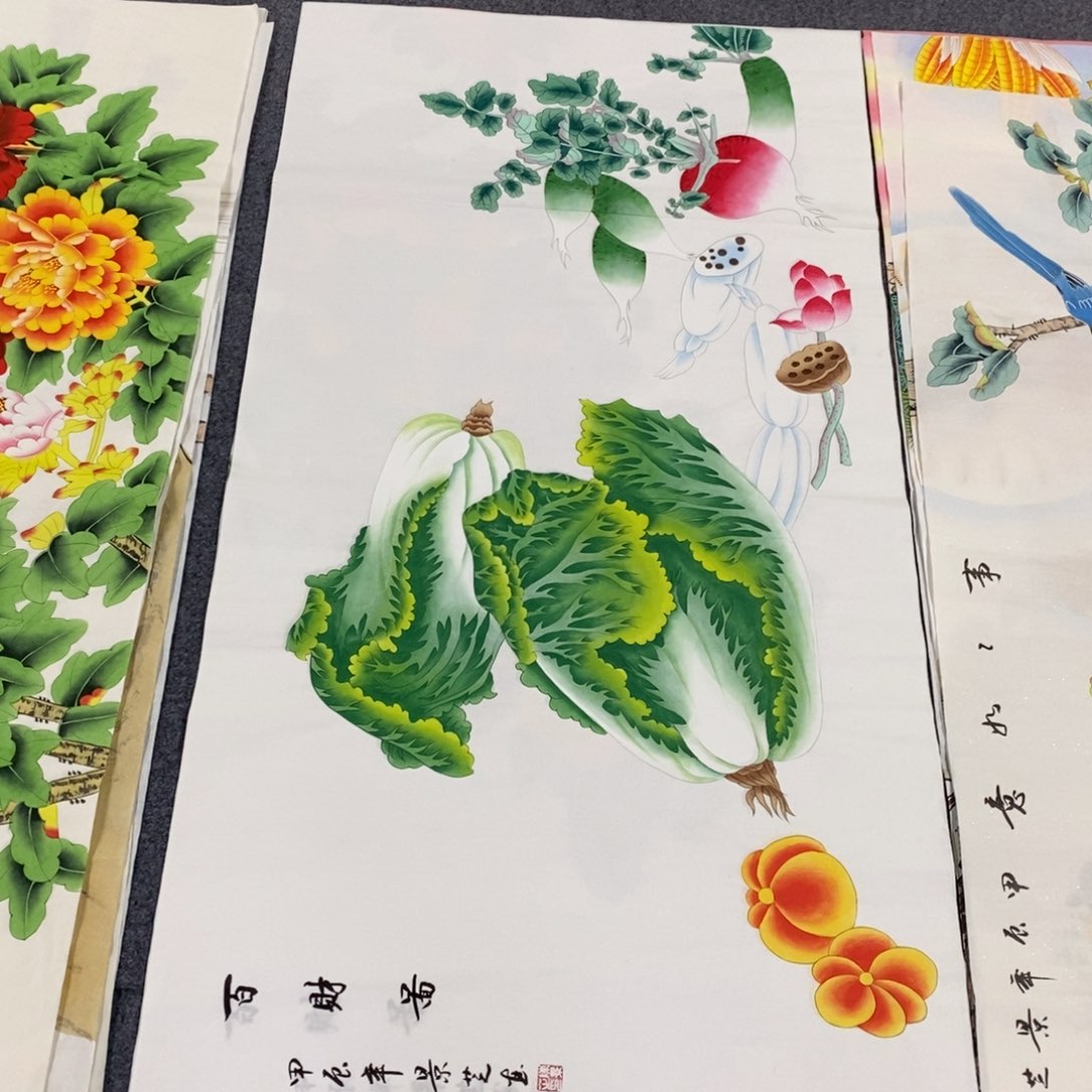国画140✖️70工笔画画画画画画画画