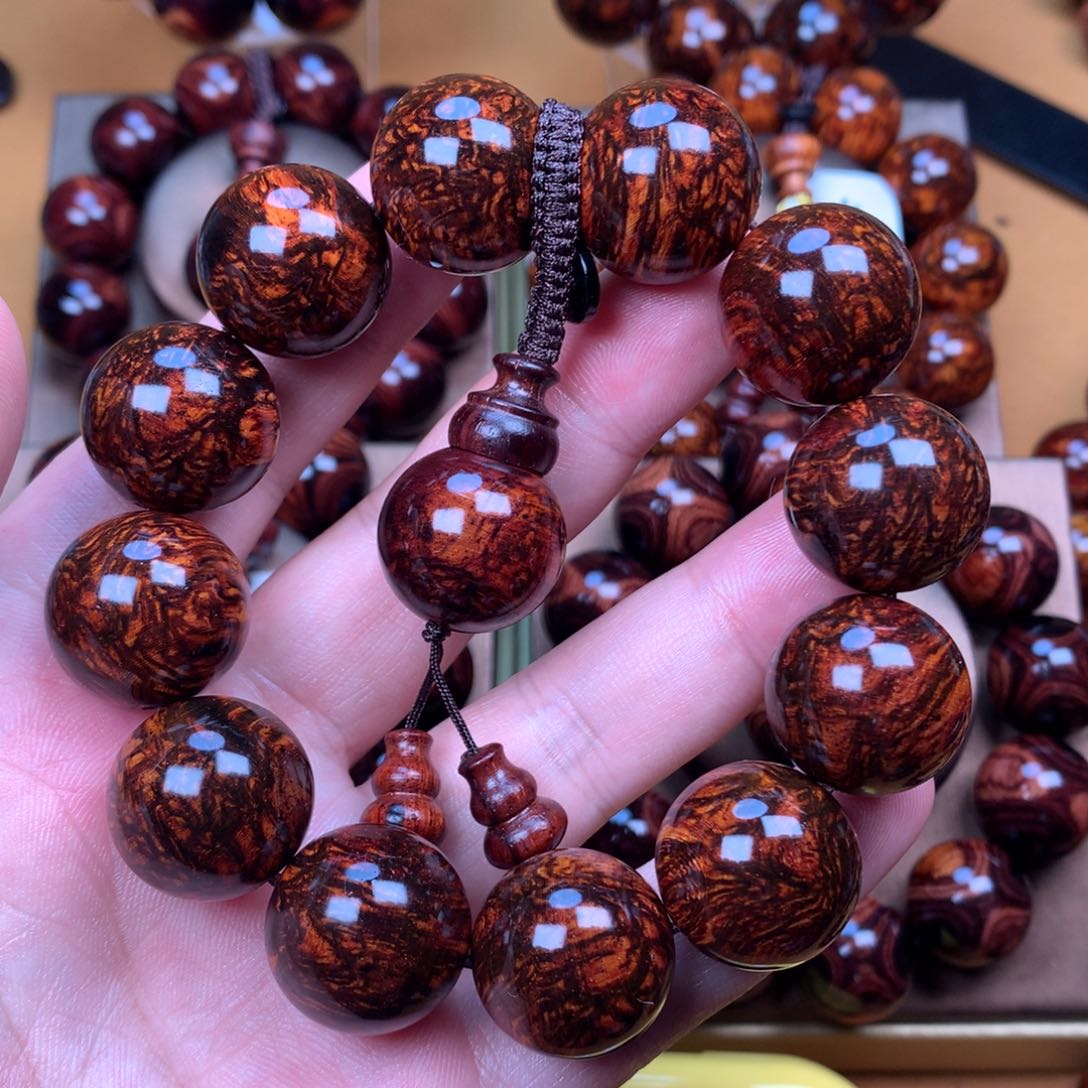 黄花梨/降香黄檀黄花梨手串2.0