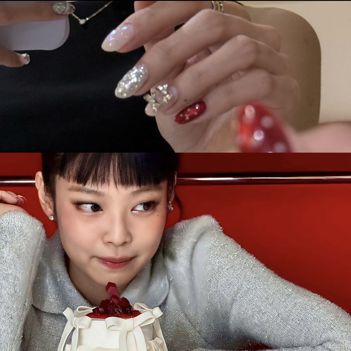 【Jennie 同款】- 纯手工建构妈生感美甲戴甲片用品高级高级感