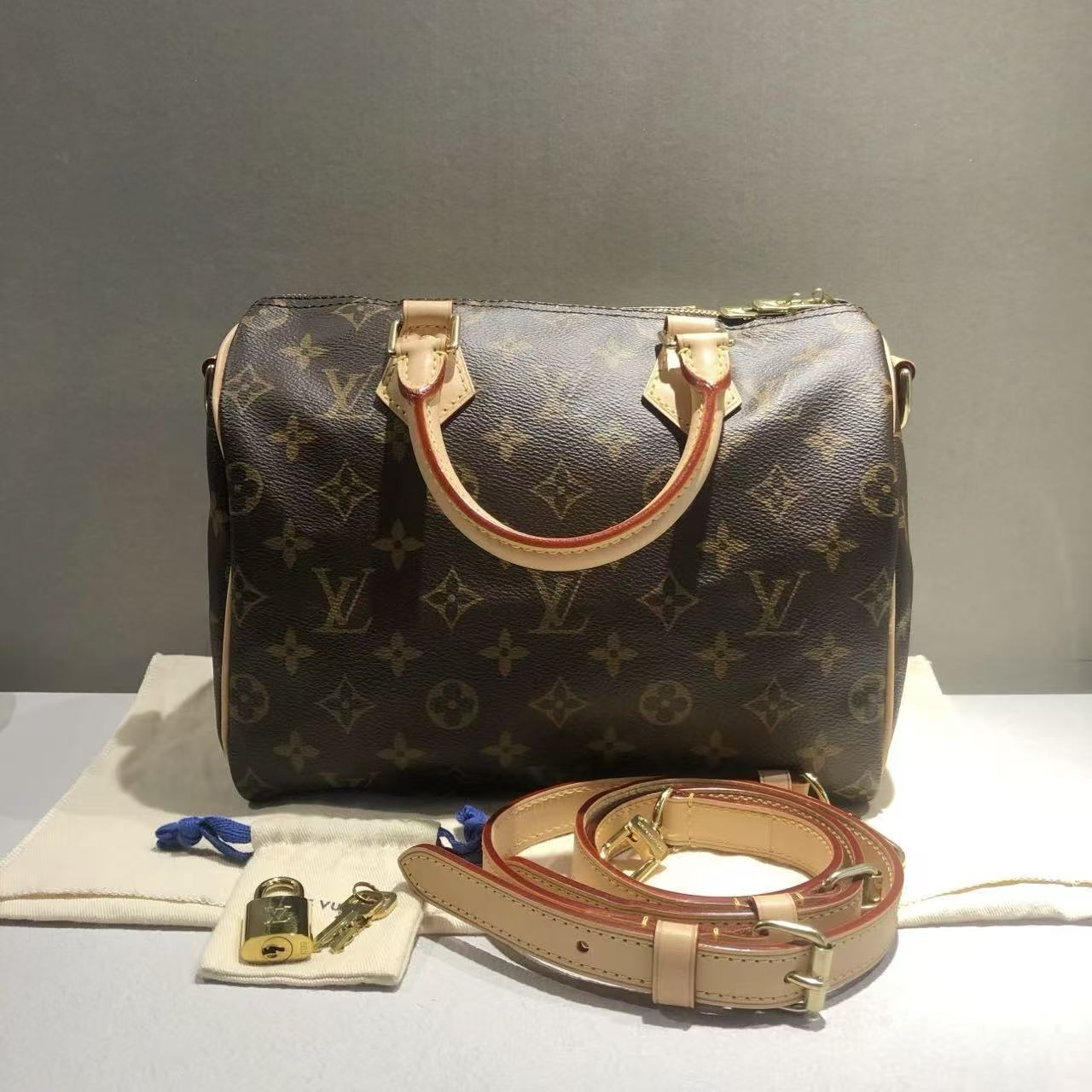 95新 LouisVuitton/路易威登 LV老花 speedy25 25090029-07