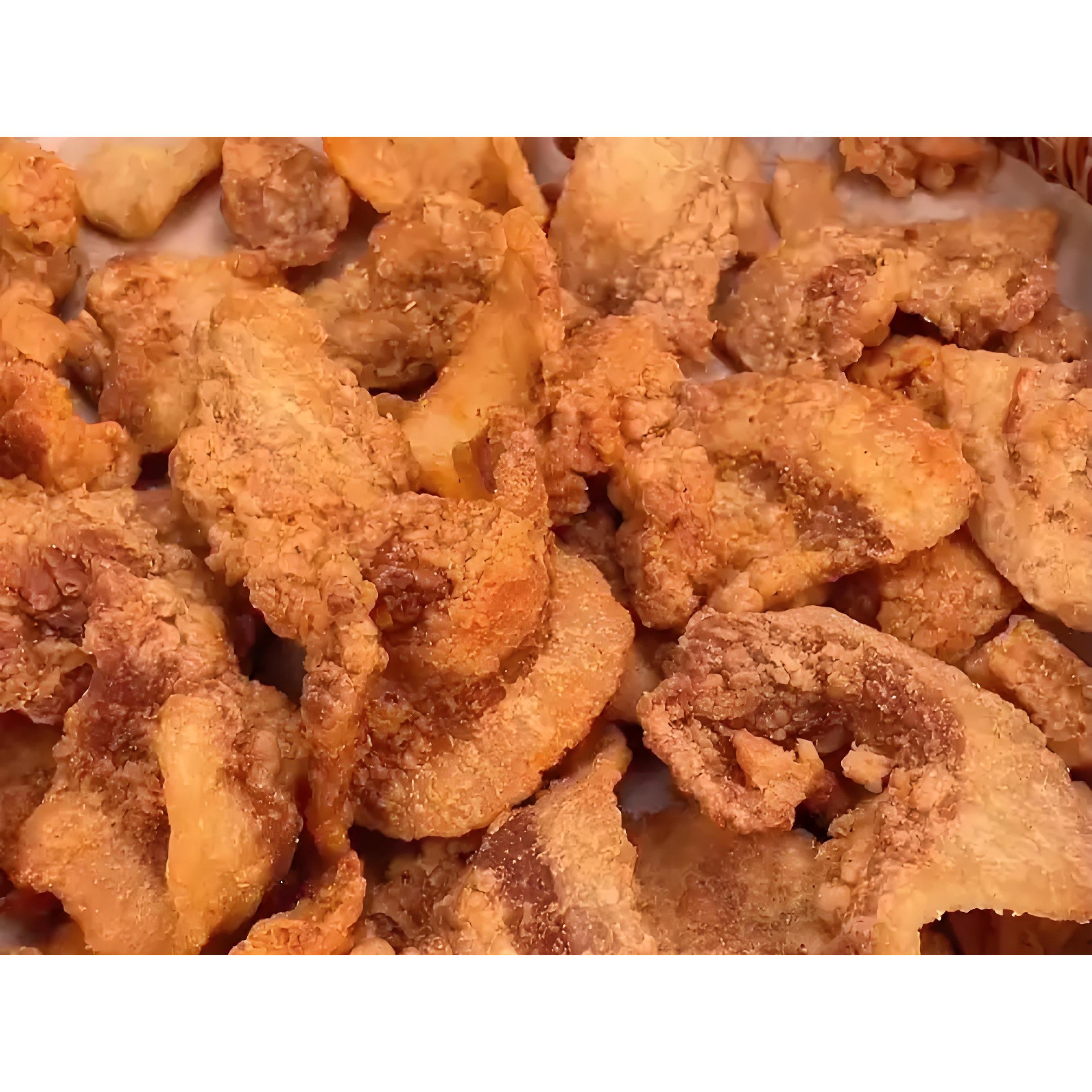 猪油渣猪油渣零食脂渣开袋即食香酥五花肉1斤顺丰包邮