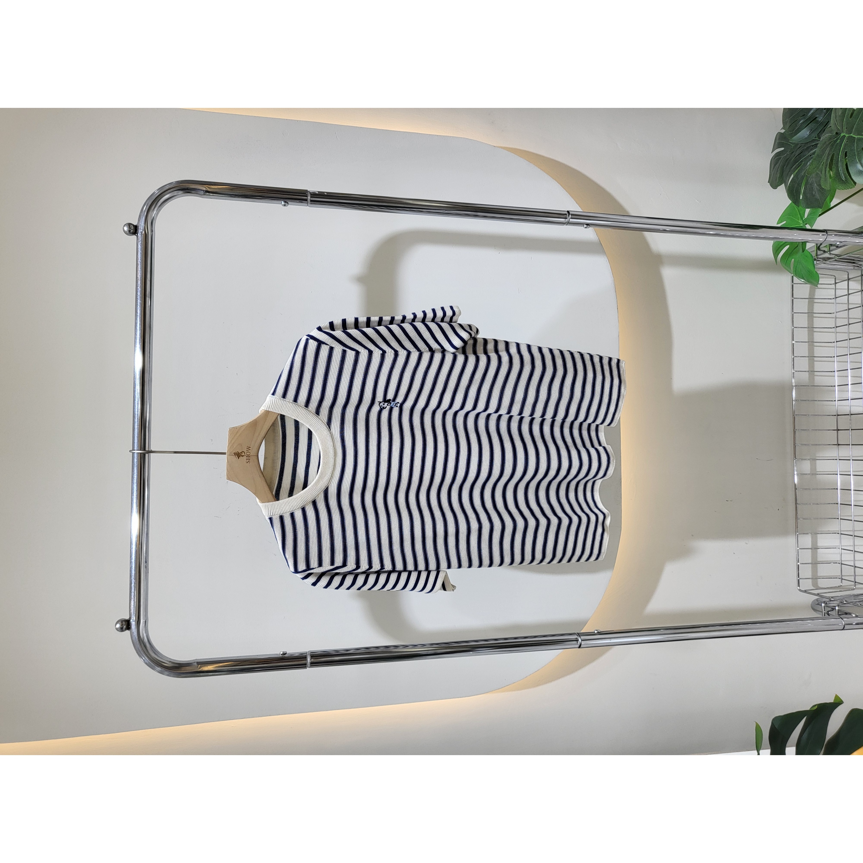 ⭐小心机⭐夏季圆领针织条纹衫