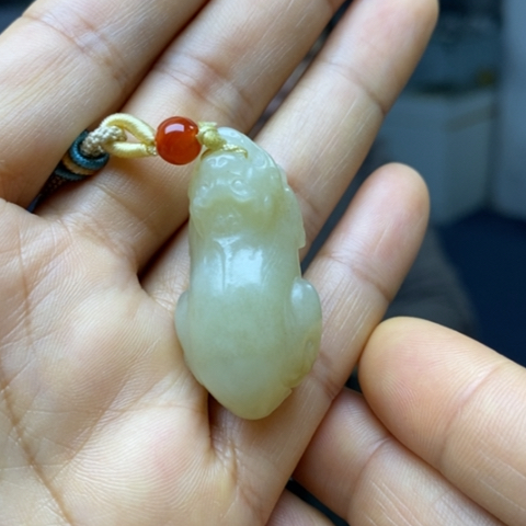 和田玉未镶嵌手链貔貅