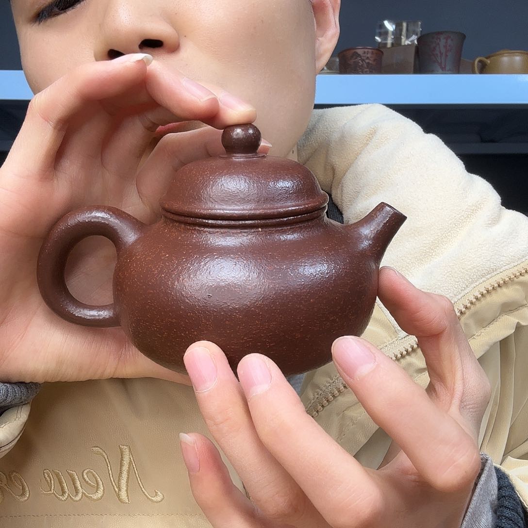 紫砂茶壶民间手艺人全手工制作