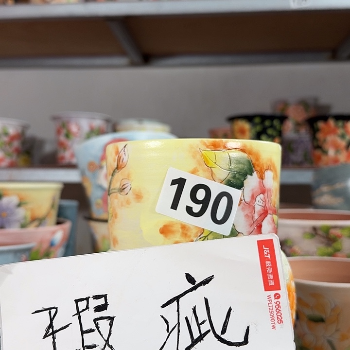 张***算景德镇手绘多肉花盆