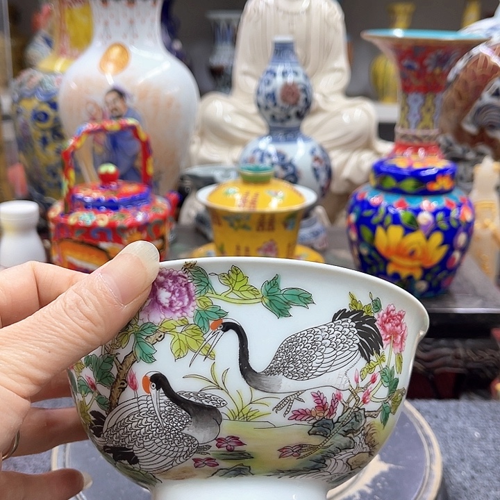 瓷片摆件家居设计风格