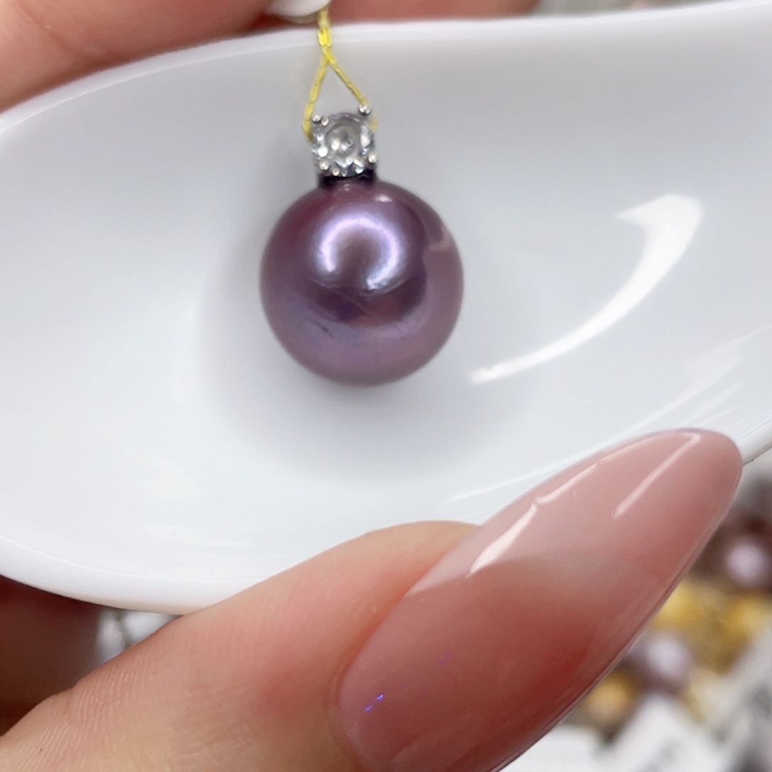淡水珍珠未镶嵌吊坠(赠链)