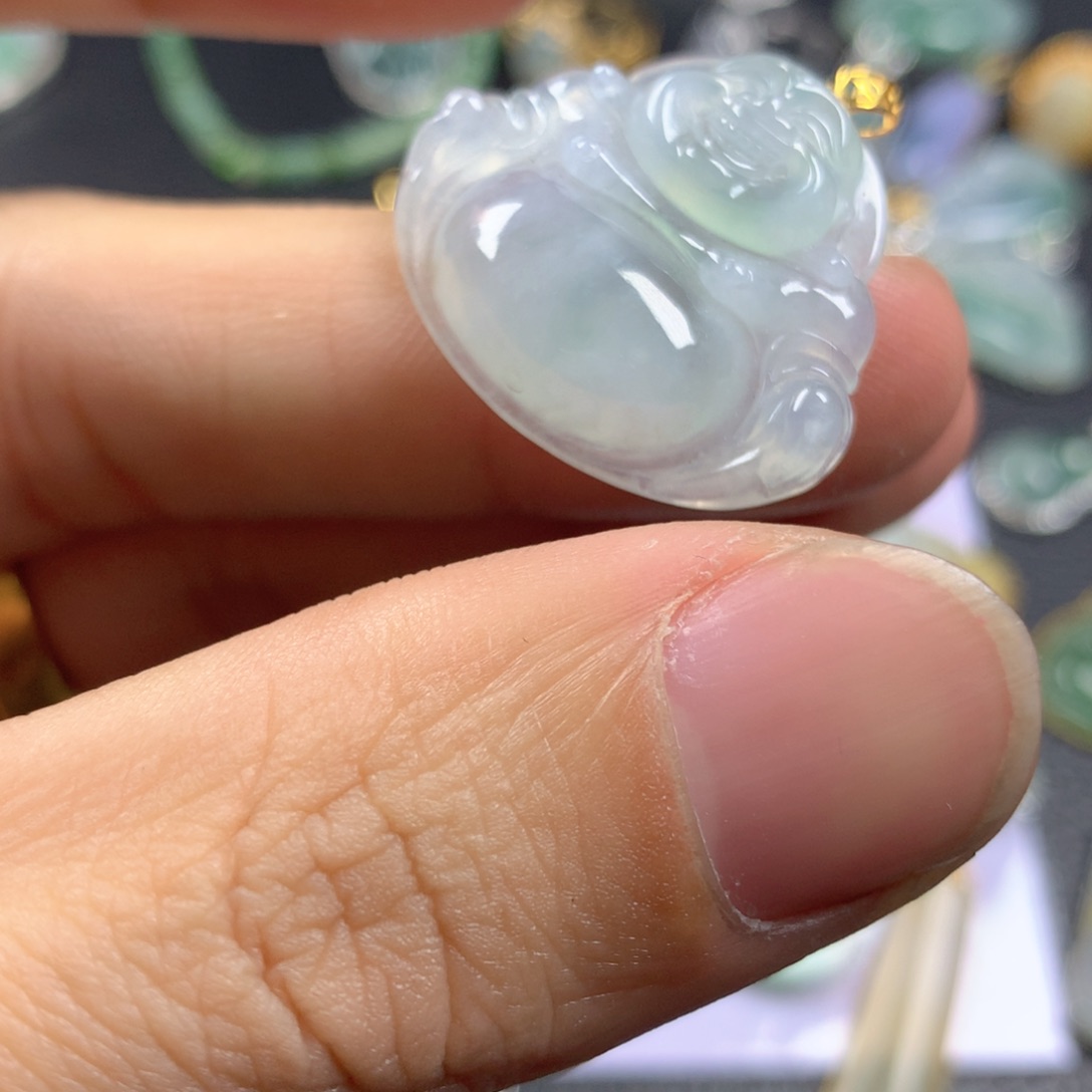 【闪购商品】翡翠颈饰18K金镶嵌翡翠