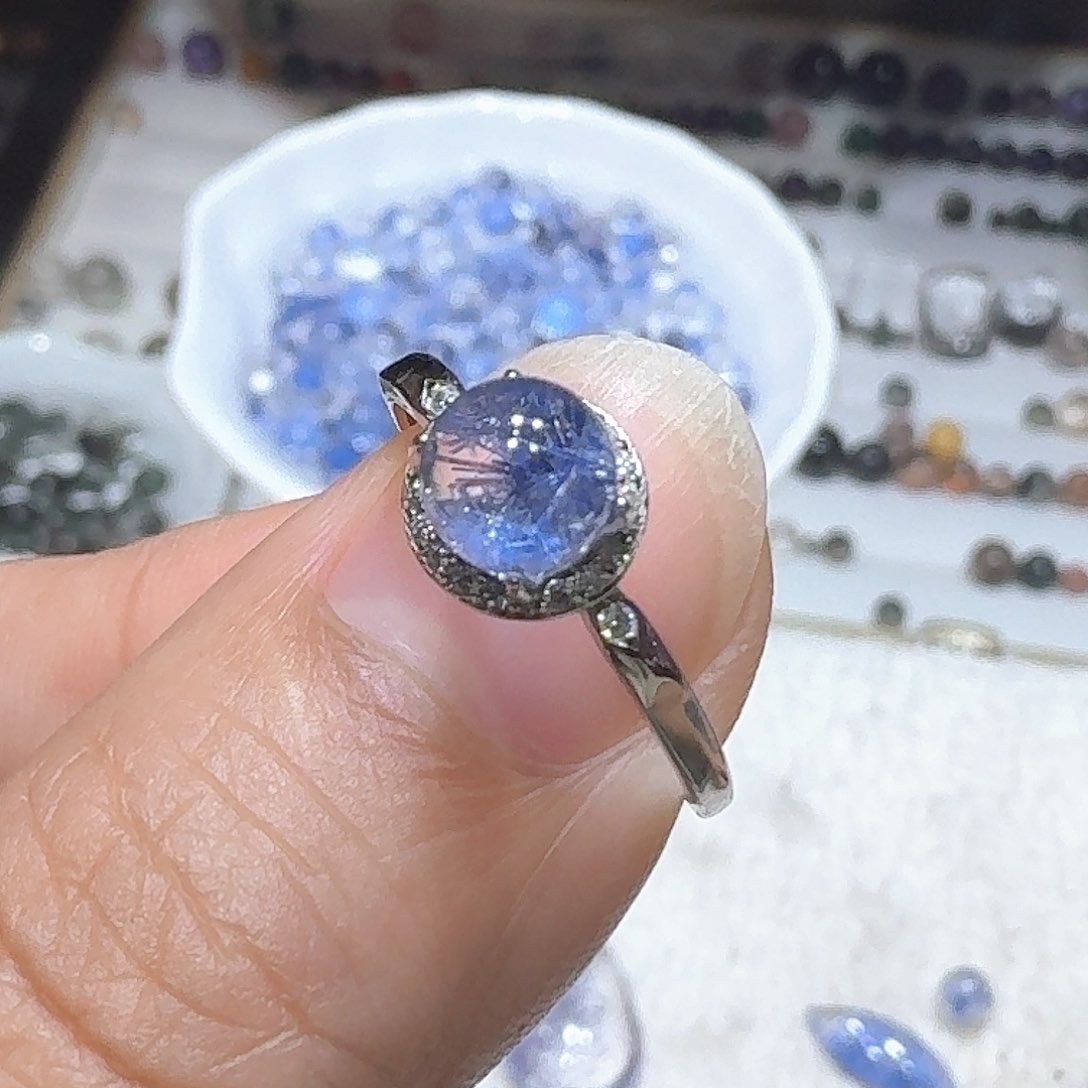 水晶未镶嵌水晶笑*