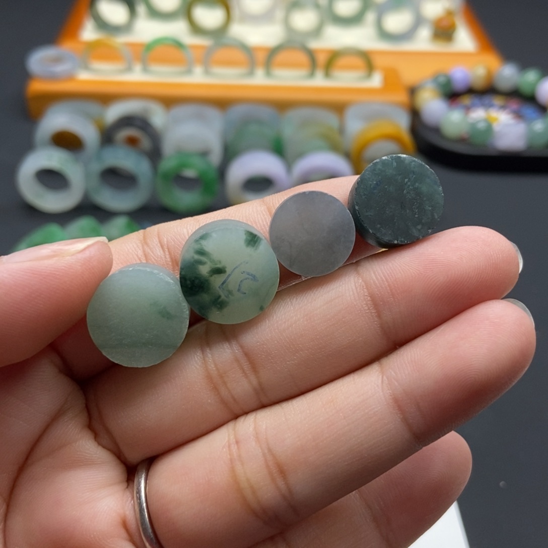 定制翡翠翡翠未镶嵌朋**老