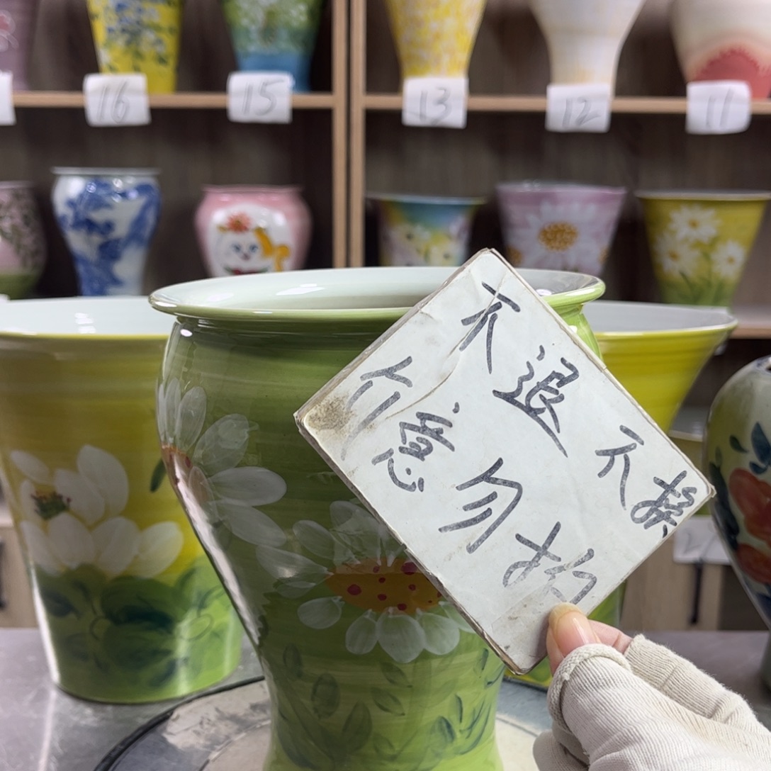 景德镇陶瓷花盆花盆
