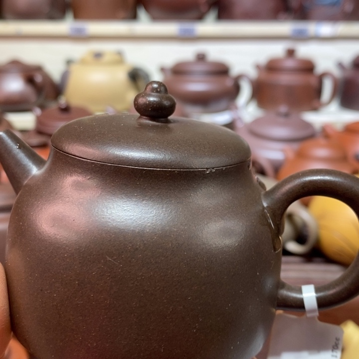 ****声茶壶紫砂微瑕处理一把