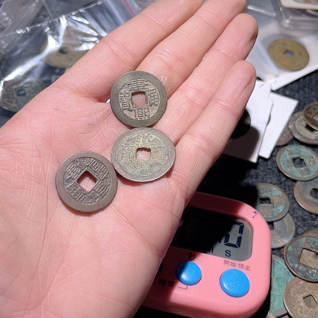 铜寂*古泉优选张////钱币三枚luo148