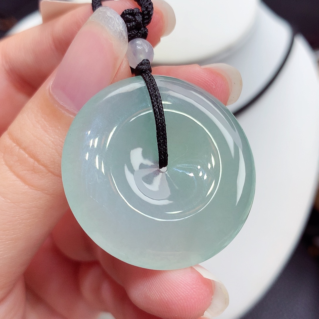 翡翠未镶嵌颈饰翡翠26，32.6/6