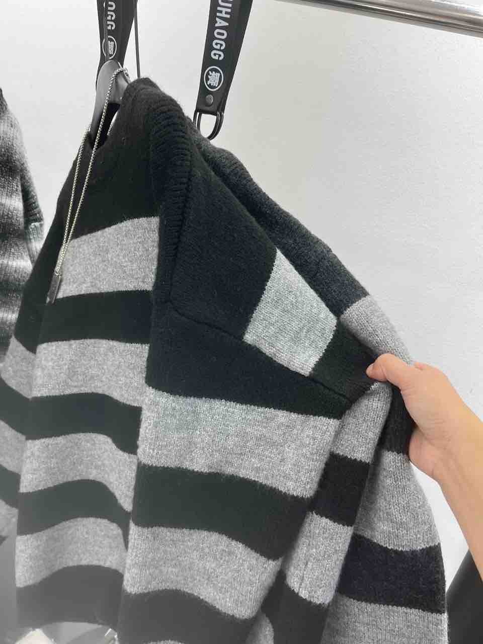 【1001-1099】男童毛衣韩版秋冬加厚条纹