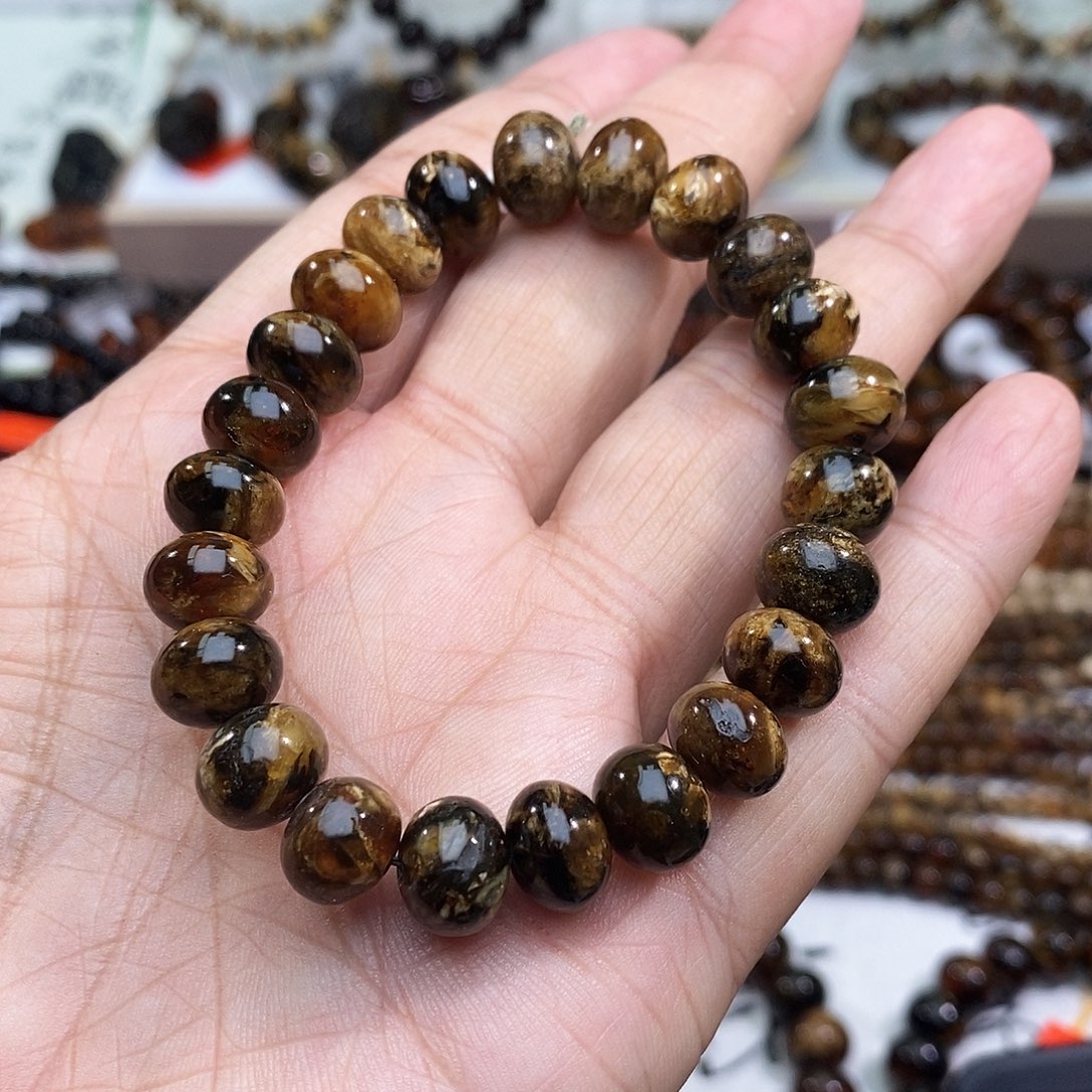 琥珀未镶嵌手链10