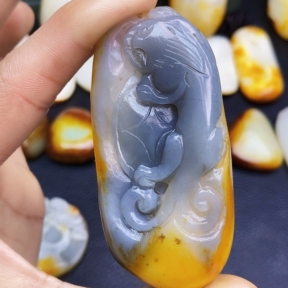 和田玉挂件未镶嵌